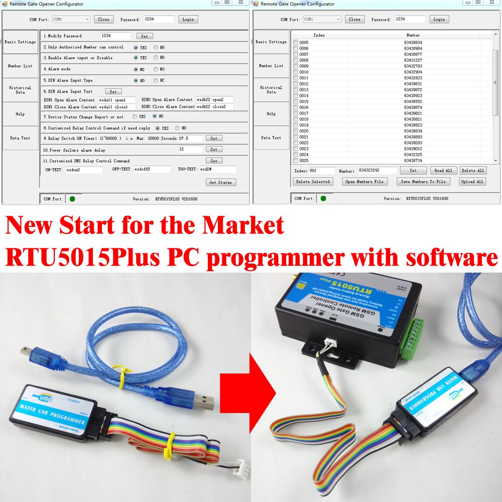 RTU5015 Plus gsm Ʈ , USB PC α׷ ..